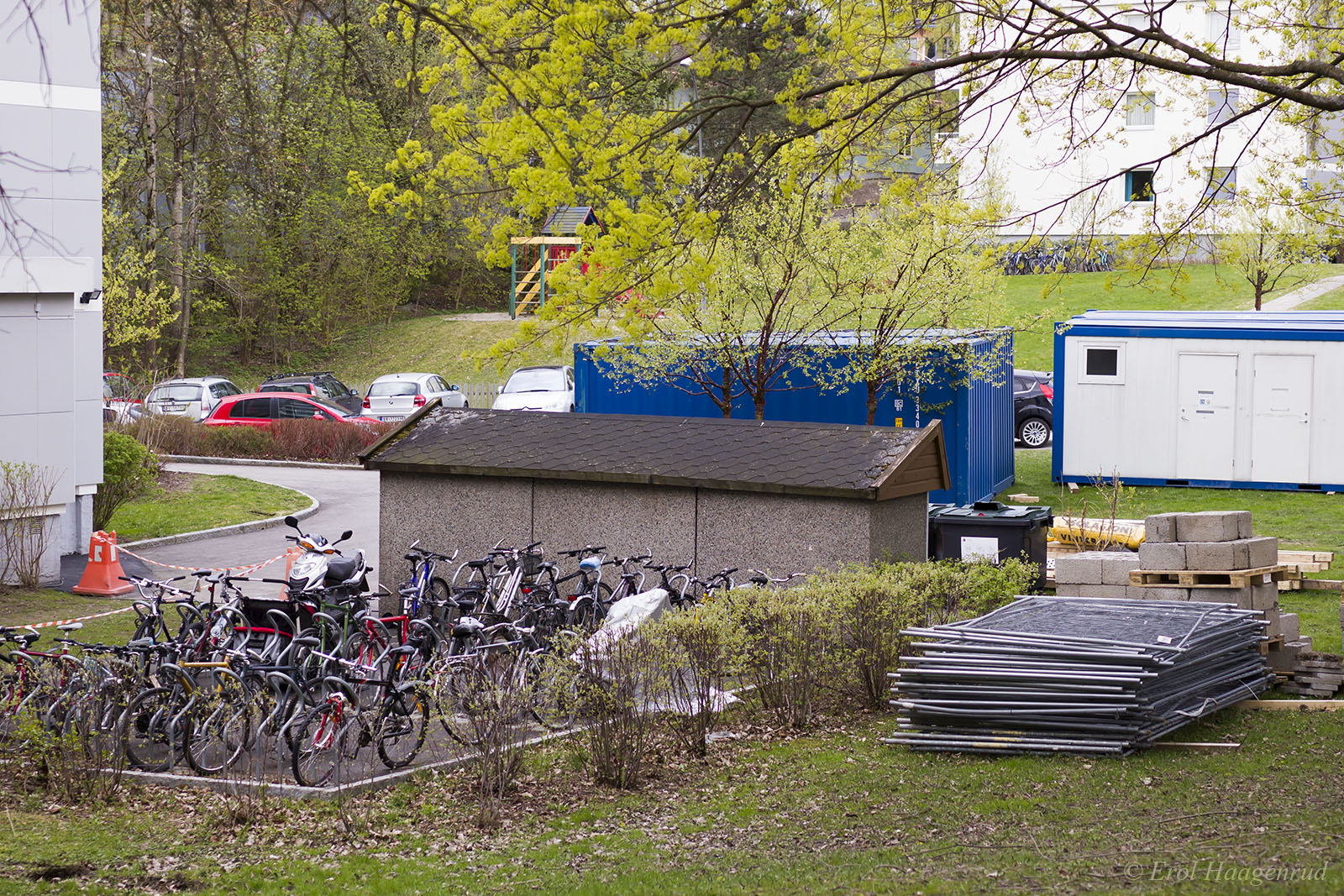 Bicycle-Parking (From the series: The Dull Places)